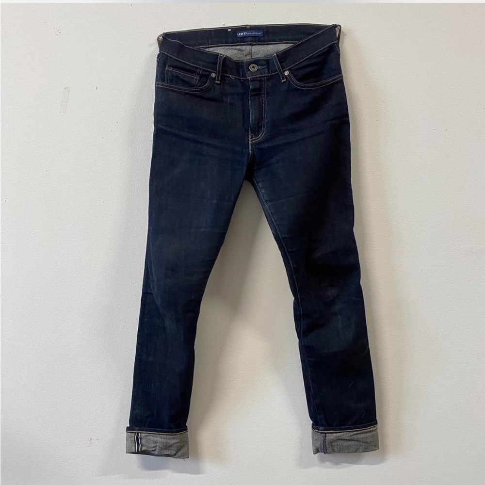 Willow Slim Denim Jeans - Dark Blue